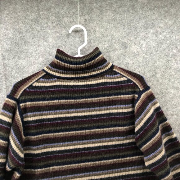 Christopher Fischer 100% Cashmere Turtleneck Sweater Ribbed Womens M Thick - Picture 3 of 8